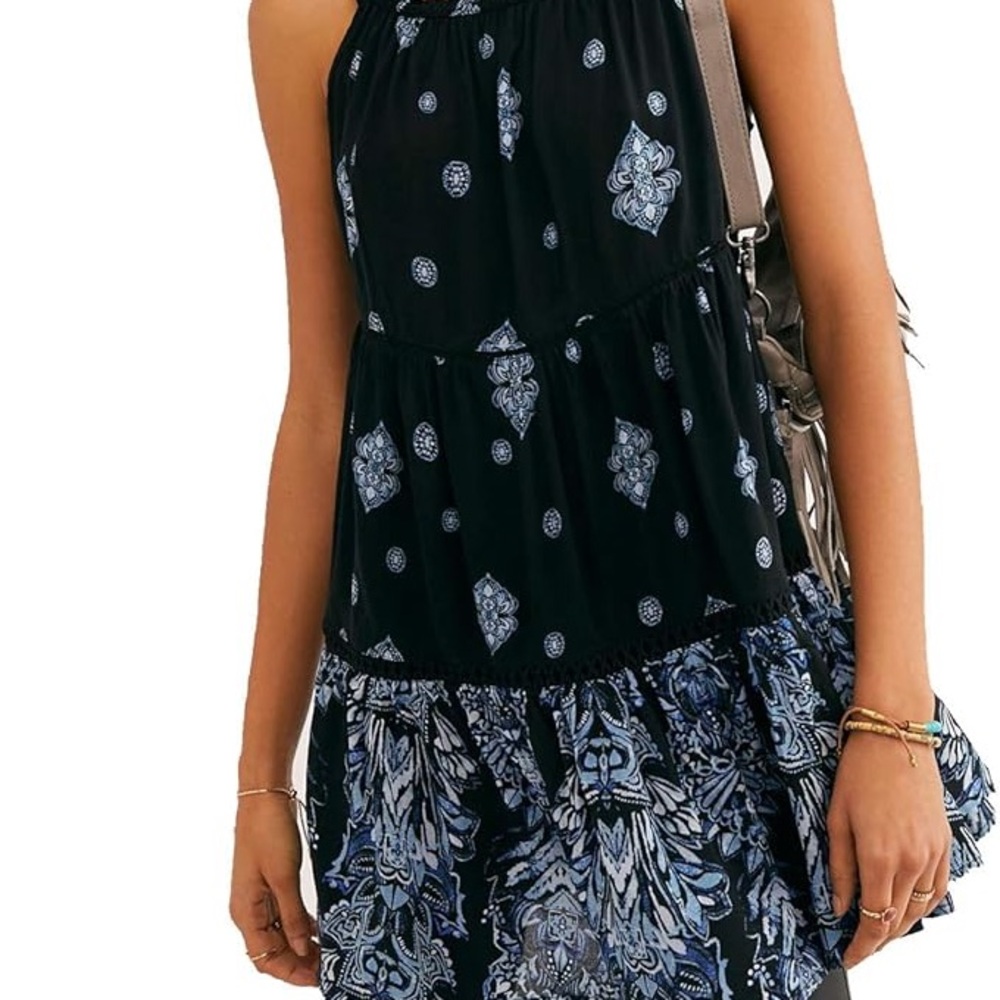 Intimately By Free People Talk to Me Trapeze Dress